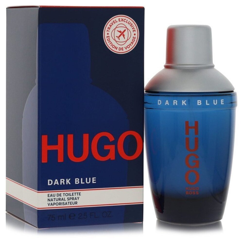 Dark Blue by Hugo Boss Eau De Toilette Spray 2.5 oz